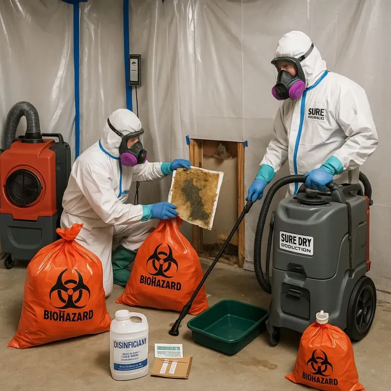 Contaminated Water Handling Protocols process in Springville, UT