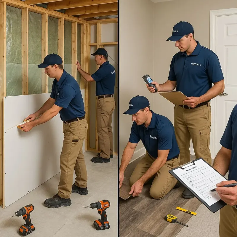 Repairs and Reconstruction process in Springville, UT